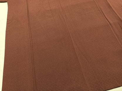 平和屋着物●伝統工芸士　保科土山　江戸小紋　花尽くし　正絹　逸品　AABK1488fy