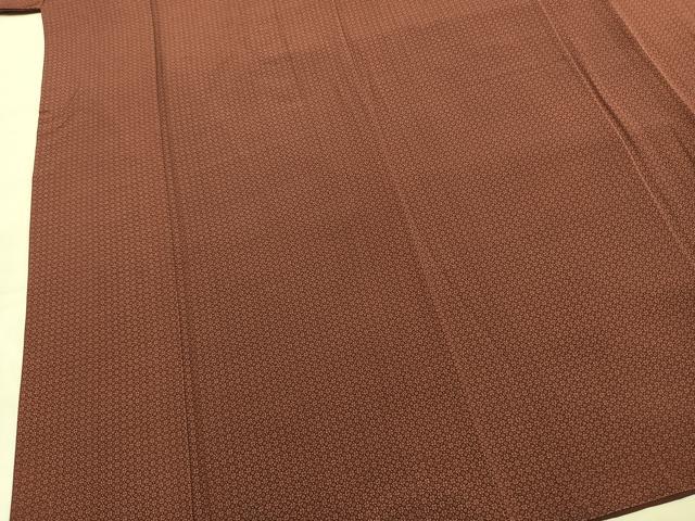 平和屋着物●伝統工芸士　保科土山　江戸小紋　花尽くし　正絹　逸品　AABK1488fy
