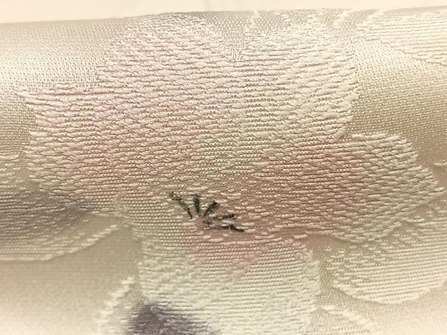 平和屋着物●上質な小紋　地紋起こし　草花文　暈し染め　正絹　逸品　AABK1492fy