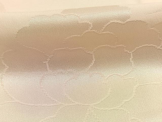 平和屋着物●振袖用長襦袢　無双仕立て　草花地紋　暈し染め　半衿刺繍　正絹　逸品　AABK1501fy