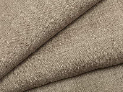 平和屋着物●結城紬　色無地　鳩羽鼠色　正絹　逸品　AABK1508fy
