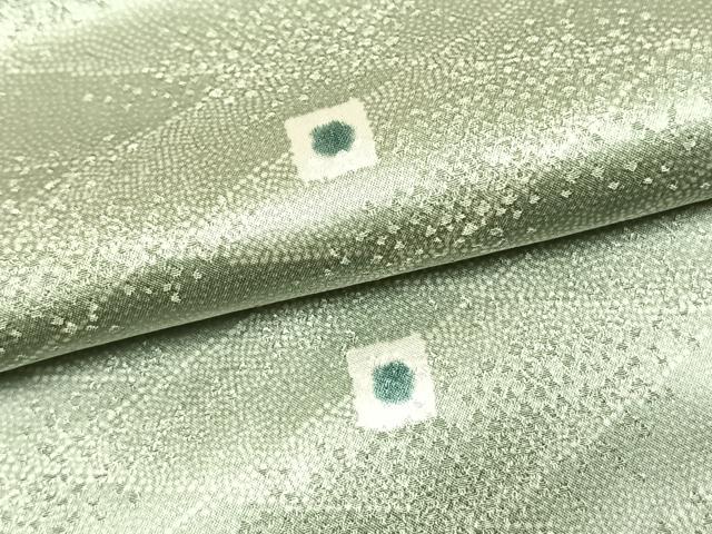 平和屋着物●上質な小紋　抽象文様　正絹　逸品　AABK1528fy