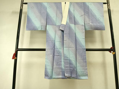 平和屋着物●長襦袢　無双仕立て　辻が花地紋　暈し染め　やまと誂製　正絹　逸品　AABK1544fy