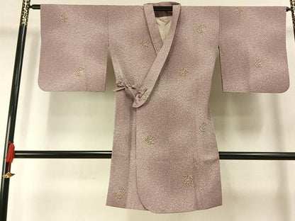 平和屋着物●道中着 松竹梅 正絹 逸品 AABK1554fy