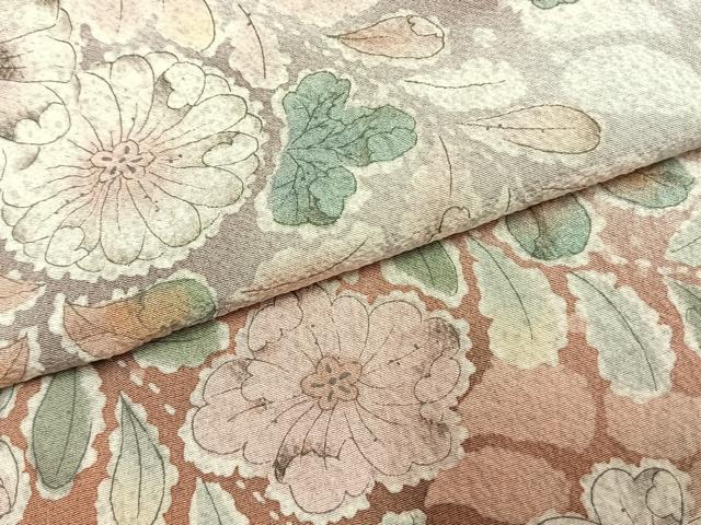 平和屋着物●訪問着　作家物　辻が花　絞り　暈し染め　正絹　逸品　未使用　AABK1565fy