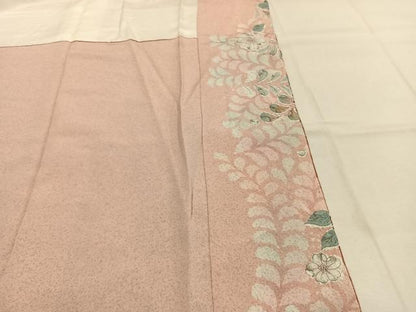 平和屋着物●訪問着　作家物　辻が花　絞り　暈し染め　正絹　逸品　未使用　AABK1565fy