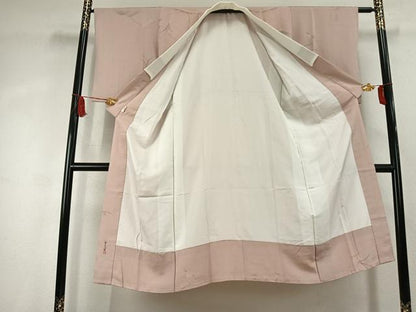 平和屋着物●長襦袢　袷　作家物　兎　わらべ唄　正絹　逸品　AABK1576fy