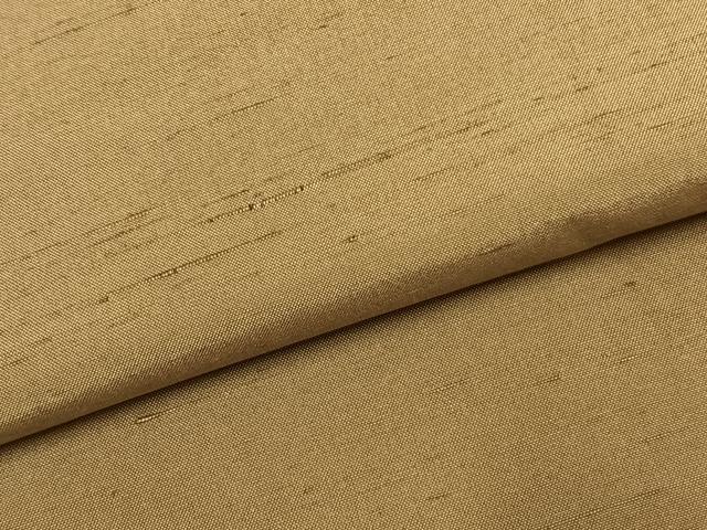 平和屋着物●上質な紬　色無地　桑染色　正絹　逸品　AABK1577fy