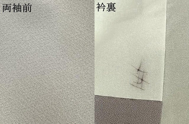 平和屋着物●色留訪問着　駒刺繍　草花文　金彩　ロング丈　正絹　逸品　AABK1596fy