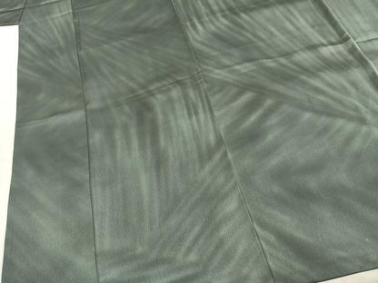 平和屋着物●染色作家　斉藤三才　小紋　霞文　暈し染め　正絹　逸品　AABK1602fy