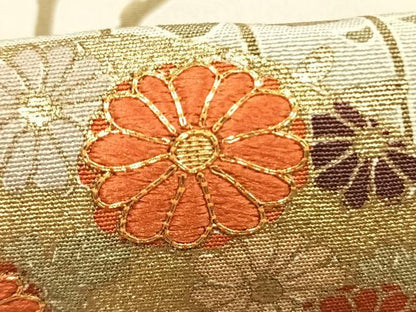 平和屋着物●豪華色留袖　駒刺繍　草花文　暈し染め　金彩　正絹　逸品　AABK1606fy