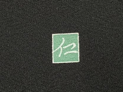 平和屋着物●豪華黒留袖　友禅　作家物　花鳥文　暈し染め　正絹　逸品　AABK1610fy