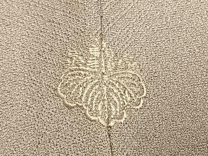 平和屋着物●訪問着　中国三大刺繍　汕頭刺繍　スワトウ刺繍　総刺繍　花唐草文　暈し染め　正絹　逸品　AABK1612fy