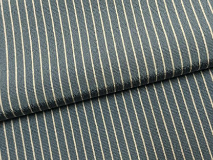 平和屋着物●上質な小紋　縞　正絹　逸品　AABK1616fy