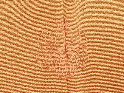 平和屋着物●訪問着　駒刺繍　風景松文　暈し染め　金銀彩　正絹　逸品　未使用　AABK1617fy