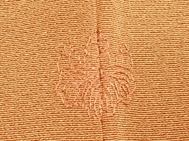 平和屋着物●訪問着　駒刺繍　風景松文　暈し染め　金銀彩　正絹　逸品　未使用　AABK1617fy