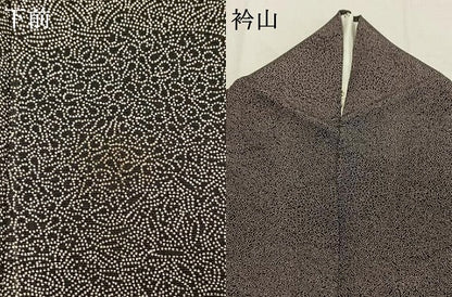 平和屋着物●重要無形文化財　人間国宝　中村勇二郎　江戸小紋　訪問着　流水文　正絹　逸品　AABK1624fy