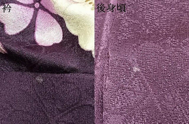 平和屋着物●豪華振袖　駒刺繍　花蝶文　暈し染め　金彩　正絹　逸品　AABK1639fy