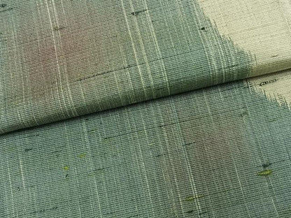 平和屋着物●訪問着　紬地　抽象文様　正絹　逸品　AABK1650fy
