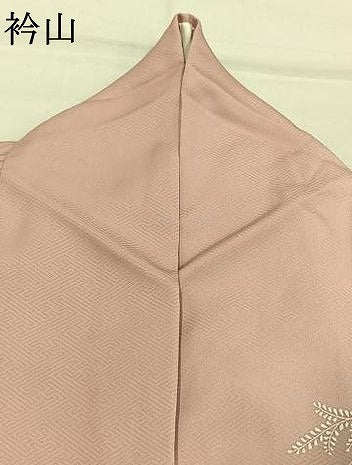 平和屋着物●訪問着　風景文　暈し染め　金彩　正絹　逸品　AABK1651fy