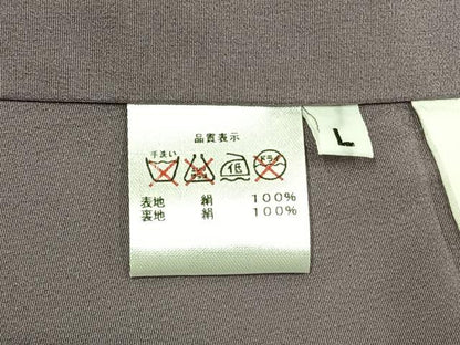 平和屋着物●訪問着　友禅　枝花文　暈し染め　正絹　逸品　AABK1656fy