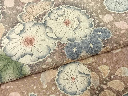 平和屋着物●訪問着　作家物　絞り　辻が花　暈し染め　正絹　逸品　AABK1669fy