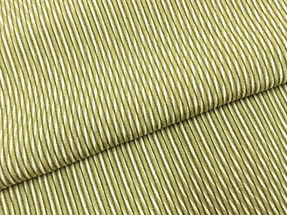 平和屋着物●上質な小紋　縞　正絹　逸品　AABK1673fy