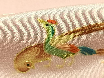 平和屋着物●野口真造　大彦二代目　江戸染繍友禅　色留袖　刺繍　風景人物文　金銀糸　高島屋扱い　正絹　逸品　AABK1675fy