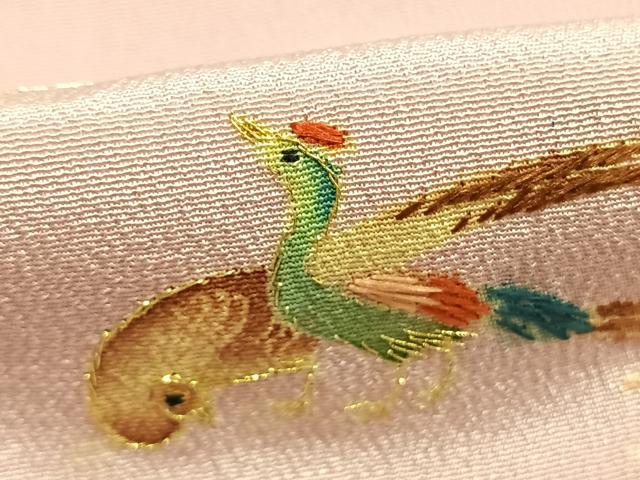 平和屋着物●野口真造　大彦二代目　江戸染繍友禅　色留袖　刺繍　風景人物文　金銀糸　高島屋扱い　正絹　逸品　AABK1675fy