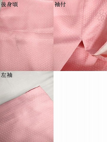 平和屋着物●小振袖　二尺袖　舞桜　洗える着物　AABK1721cs