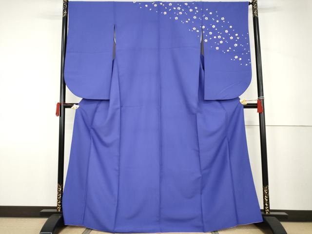 平和屋着物●小振袖　二尺袖　舞桜　金彩　洗える着物　AABK1722cs