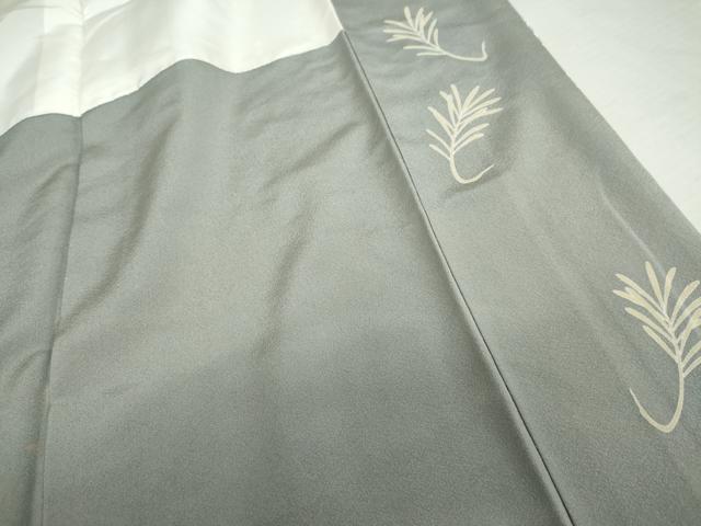 平和屋着物●豪華色留袖　作家物　駒刺繍　松竹梅飛鶴文　金彩　正絹　逸品　AABK1734cs