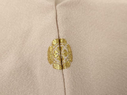 平和屋着物●訪問着　総刺繍　松竹梅文　金糸　ますいわ屋扱い　正絹　逸品　AABK1737cs