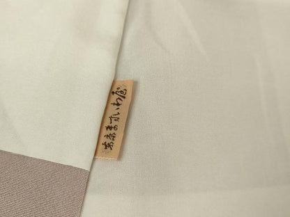 平和屋着物●訪問着　総刺繍　松竹梅文　金糸　ますいわ屋扱い　正絹　逸品　AABK1737cs