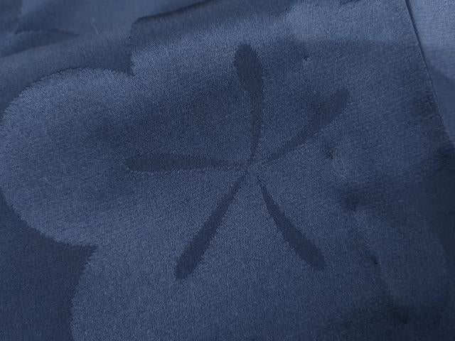 平和屋着物●長襦袢　無双仕立て　舞梅地紋　正絹　逸品　未使用　AABK1739cs