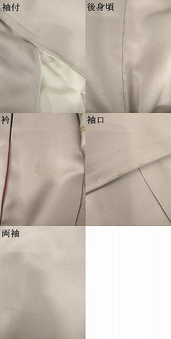 平和屋着物●訪問着　色紙正倉院花文　鳳凰　暈し染め　金銀彩　正絹　逸品　AABK1740cs
