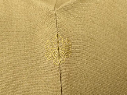 平和屋着物●豪華色留袖　駒刺繍　松　金彩　正絹　逸品　AABK1745cs