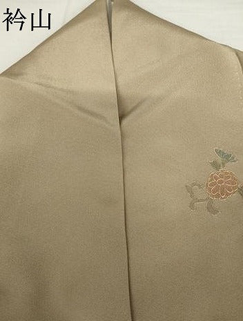 平和屋着物●中国三大刺繍　スワトウ刺繍　汕頭刺繍　総刺繍　蘇州刺繍　訪問着　正倉院花文　暈し染め　金糸　正絹　逸品　AABK1762cs