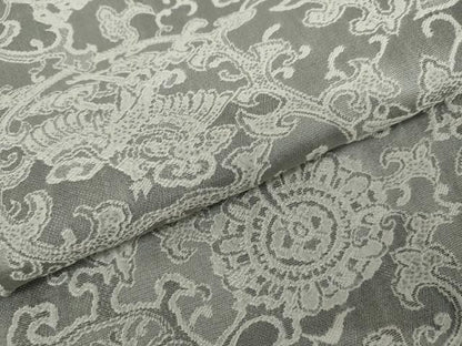 平和屋着物●天目織　お召　鳳凰花唐草文　正絹　逸品　AABK1765cs