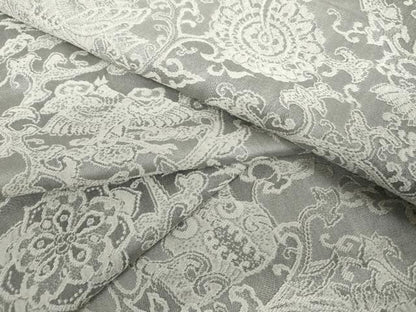 平和屋着物●天目織　お召　鳳凰花唐草文　正絹　逸品　AABK1765cs