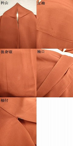 平和屋着物●訪問着　駒刺繍　笹竹文　正絹　逸品　AABK1806cs