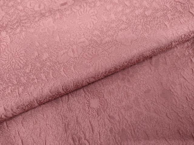 平和屋着物●上質な色無地　辻が花地紋　薄紅梅色　正絹　逸品　未使用　AABK1815cs