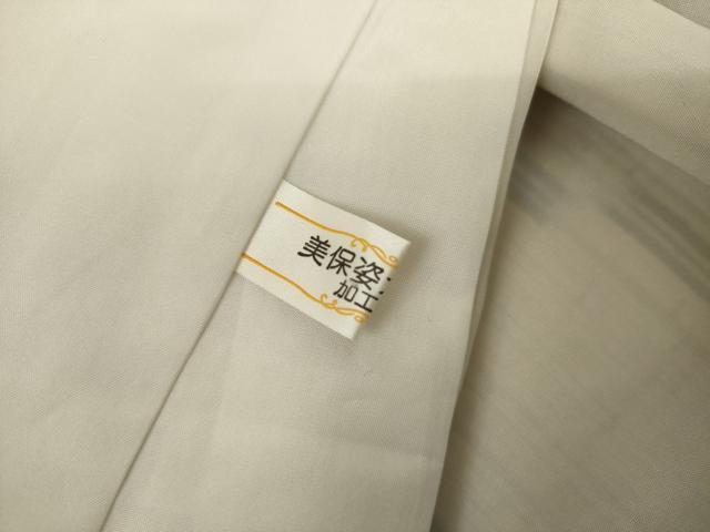 平和屋着物●ぜんまい紬　変わり縞　正絹　逸品　AABK1837cs