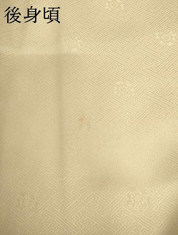 平和屋着物●訪問着　エ霞雪輪草花文　暈し染め　金銀彩　正絹　逸品　AABK1838cs