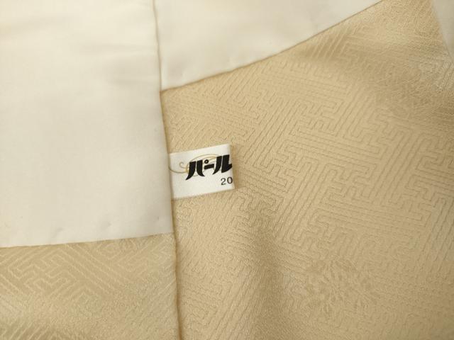 平和屋着物●訪問着　エ霞雪輪草花文　暈し染め　金銀彩　正絹　逸品　AABK1838cs