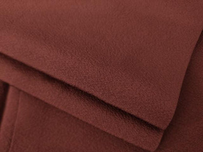 平和屋着物●上質な色無地　葡萄茶色　正絹　逸品　AABK1841ck