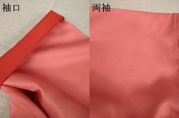 平和屋着物●小振袖　二尺袖　花丸文　洗える着物　AABK1859ck