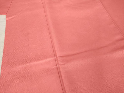 平和屋着物●小振袖　二尺袖　花丸文　洗える着物　AABK1859ck