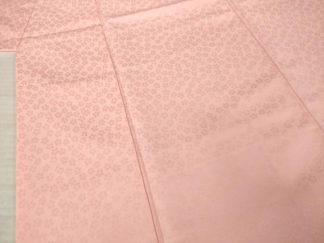 平和屋着物●小振袖　二尺袖　舞花文　暈し染め　洗える着物　AABK1861ck