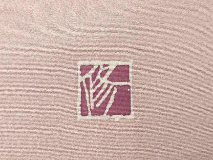 平和屋着物●訪問着　友禅　作家物　草花文　暈し染め　ロング丈　正絹　逸品　AABK1879ck